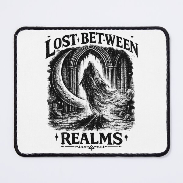 Item preview, Lost Between Realms – Gothic Phantom Moon Dark Fantasy Design designed and sold by BlackBoneArt.