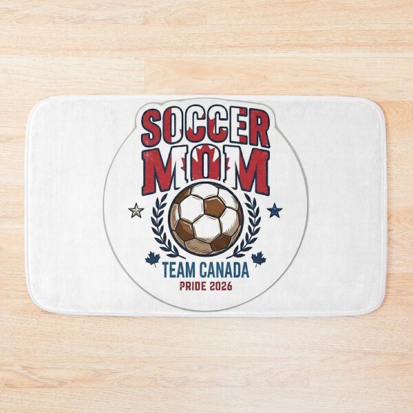 Item preview, Vintage Canada Soccer Mom Retro Canadian Flag Football Fan designed and sold by Fatomfatom.