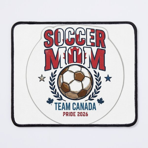 Item preview, Vintage Canada Soccer Mom Retro Canadian Flag Football Fan designed and sold by Fatomfatom.