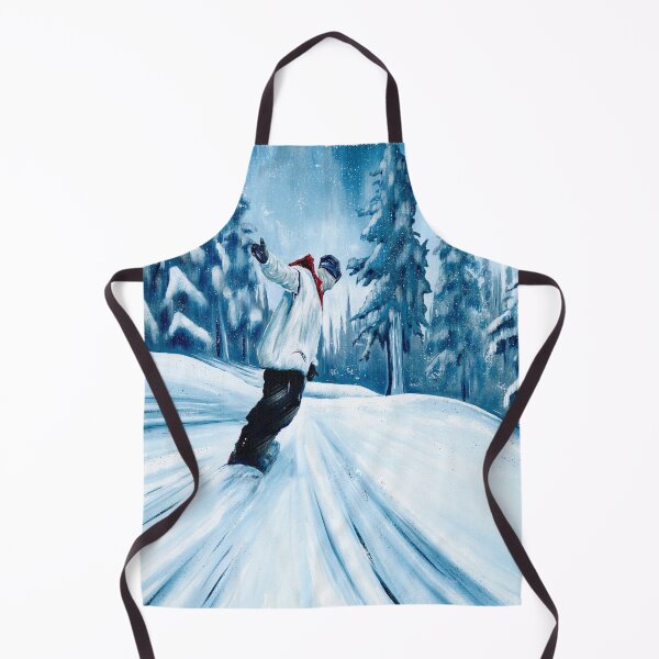 Item preview, Dropping The Dream Forest | Snowboard Art Print | Shred Art designed and sold by Shred Art Studio.