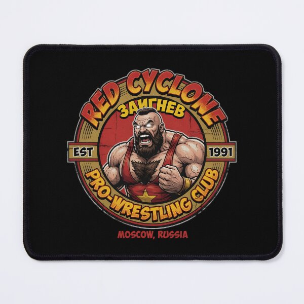 Item preview, Red Cyclone Moscow 1991 Pro Wrestling designed and sold by TshirtsOnline-.