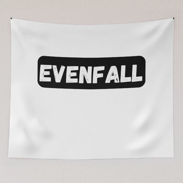 Item preview, Evenfall Dark Mood Typography Design designed and sold by variant designer.