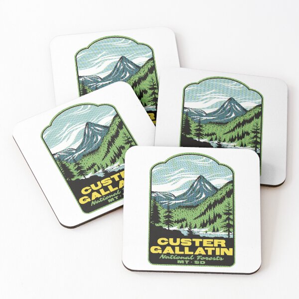 Item preview, Custer Gallatin National Forest Montana South Dakota designed and sold by HalpinDesign.