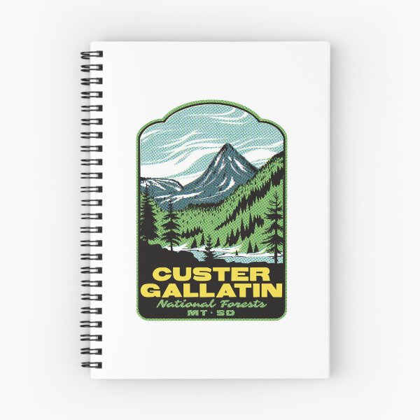 Item preview, Custer Gallatin National Forest Montana South Dakota designed and sold by HalpinDesign.