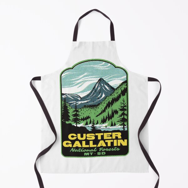 Item preview, Custer Gallatin National Forest Montana South Dakota designed and sold by HalpinDesign.