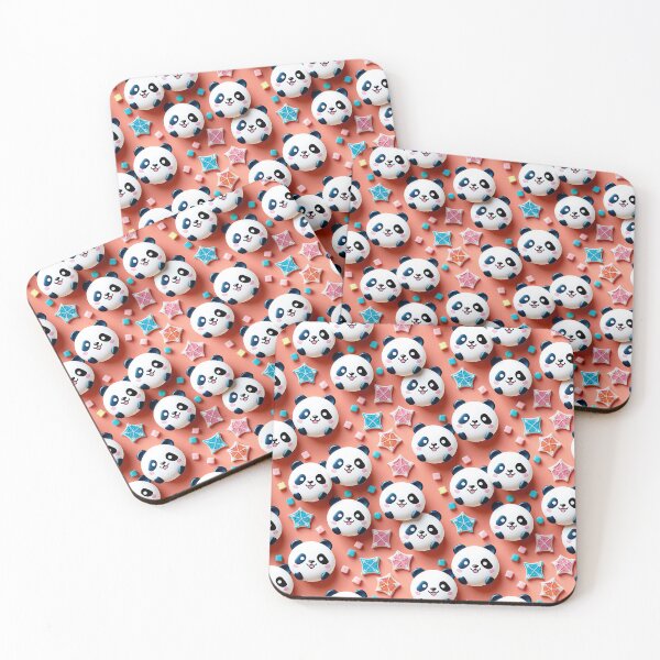 Item preview, Chibi Panda Pop-Up Tiles designed and sold by krazzyremo.