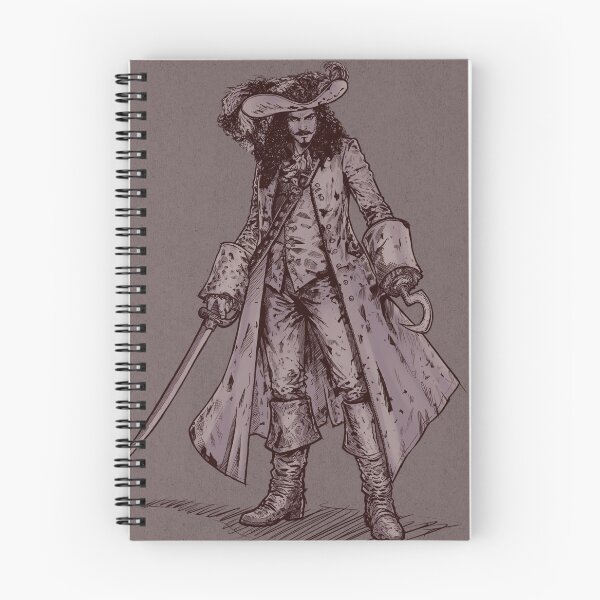 Item preview, Hooked Pirate Captain designed and sold by BrushBansheeStore.