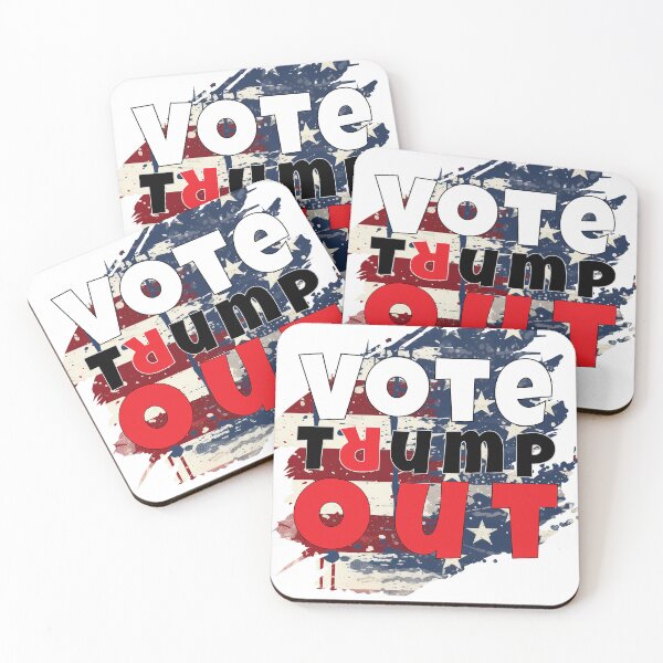 Item preview, Antitrump protest slogan american flag designed and sold by E-lenaLu.
