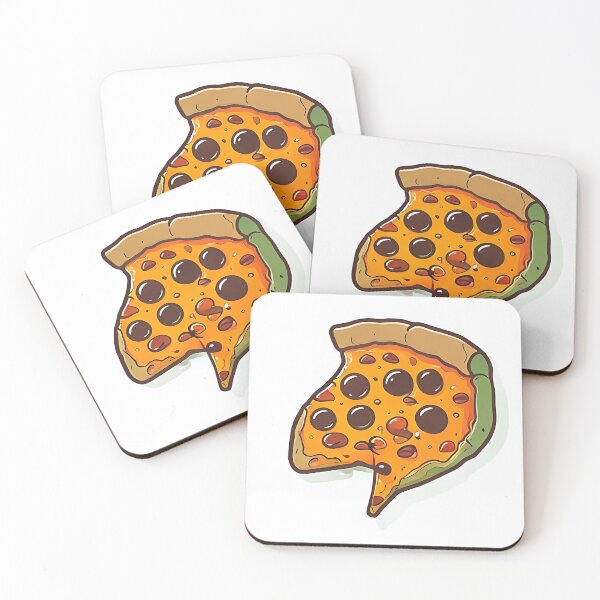 Item preview, Mamma Mia: Retro 1970s Groovy Pizza Slice with Fun designed and sold by Mercella-Inc.