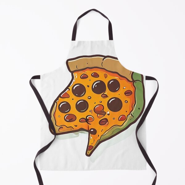 Item preview, Mamma Mia: Retro 1970s Groovy Pizza Slice with Fun designed and sold by Mercella-Inc.