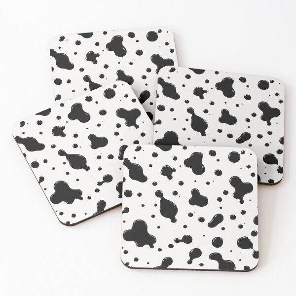 Item preview, Monochrome Ink Droplet Pattern designed and sold by Owcomm.
