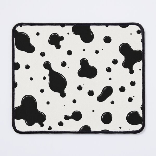 Item preview, Monochrome Ink Droplet Pattern designed and sold by Owcomm.