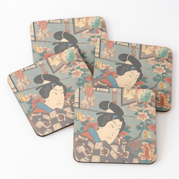Item preview, Woman in Traditional Dress | Japanese Art designed and sold by GammaRay.
