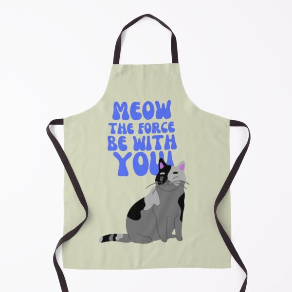Item preview, Meow The Force Be Wthi You  designed and sold by DAILYNEEDSS.