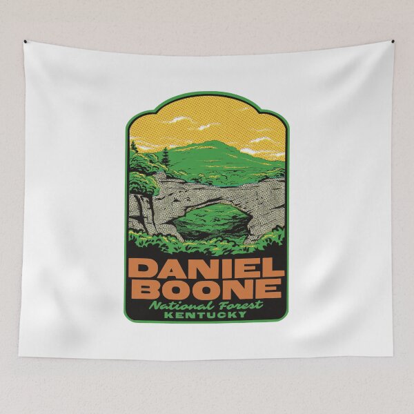 Item preview, Daniel Boone National Forest Kentucky Retro designed and sold by HalpinDesign.