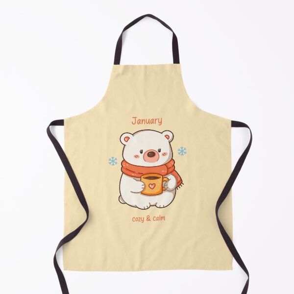 Item preview, January Bear – Cozy & Calm designed and sold by TheRightNotes.