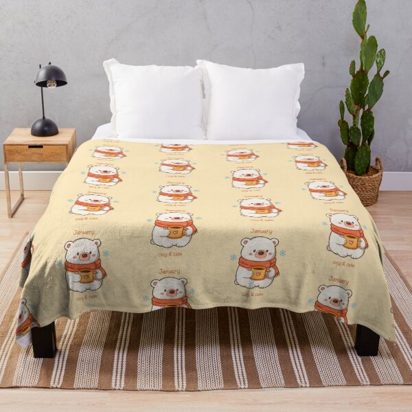 Item preview, January Bear – Cozy & Calm designed and sold by TheRightNotes.