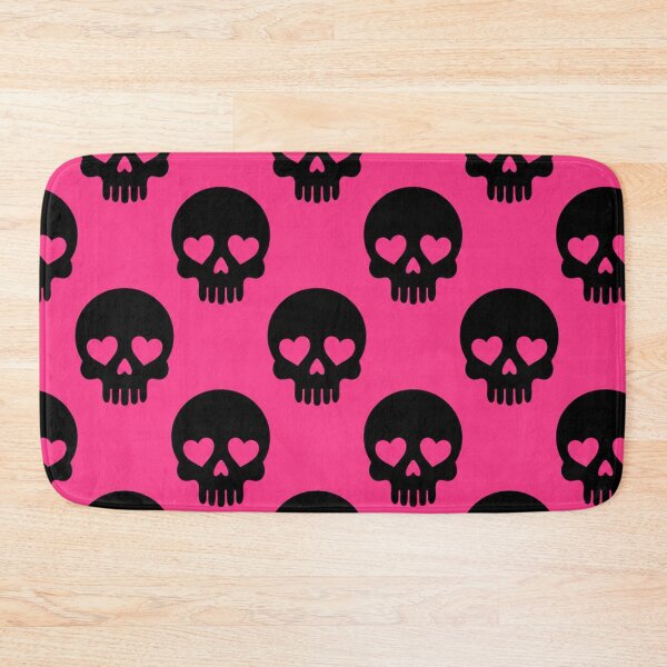 Item preview, Hot Pink Love Skulls Pattern designed and sold by Owcomm.