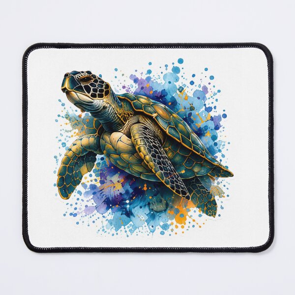 Item preview, Watercolor Sea Turtle Sticke designed and sold by layalistoresa.