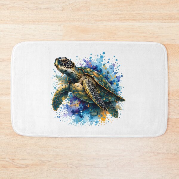 Item preview, Watercolor Sea Turtle Sticke designed and sold by layalistoresa.