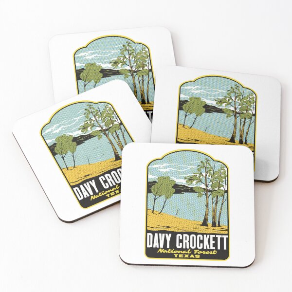 Item preview, Davy Crockett National Forest Texas Retro designed and sold by HalpinDesign.