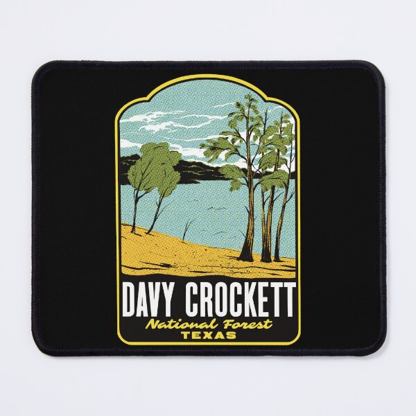 Item preview, Davy Crockett National Forest Texas Retro designed and sold by HalpinDesign.
