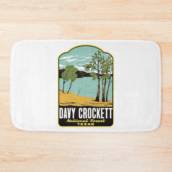 Item preview, Davy Crockett National Forest Texas Retro designed and sold by HalpinDesign.