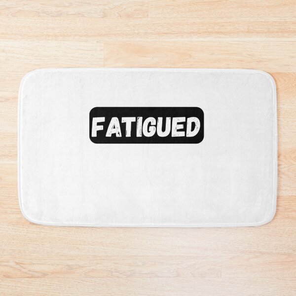 Item preview, Fatigued Burnout Mood Typography Design designed and sold by variant designer.