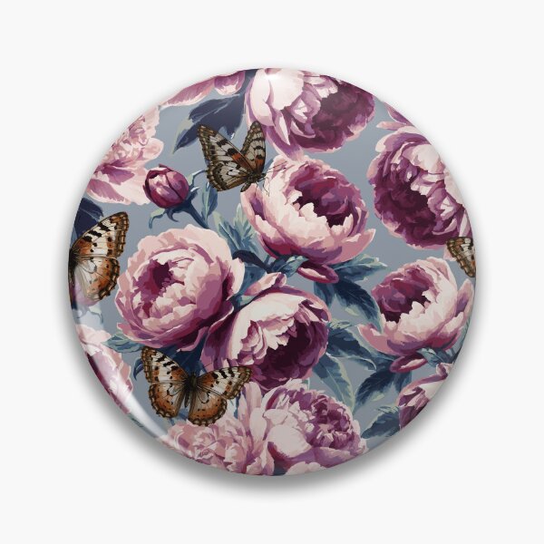 Item preview, Vintage Chic Floral - light blue designed and sold by elenabdesigns.