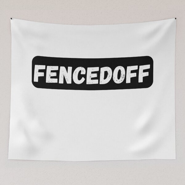 Item preview, Fencedoff Emotional Typography Design designed and sold by variant designer.