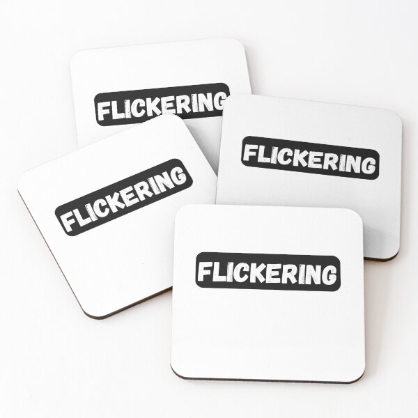 Item preview, Flickering Moody Aesthetic Typography Design designed and sold by variant designer.