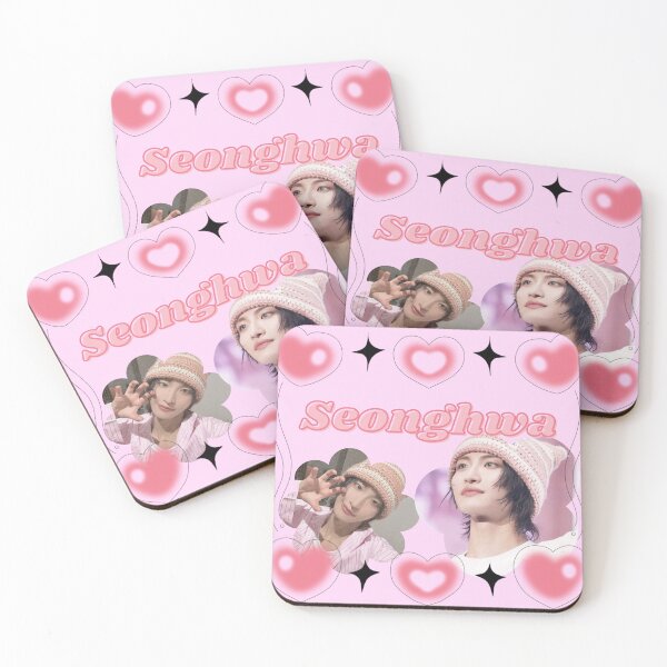 Item preview, Pink Hearts Seonghwa designed and sold by umm-idk-i-guess.
