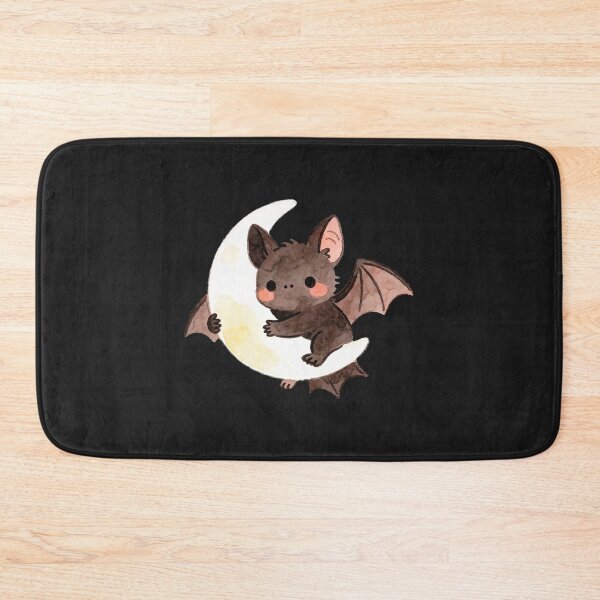 Item preview, Bat on Moon Sticker | Halloween Witchcore Art designed and sold by AillustriaAK.