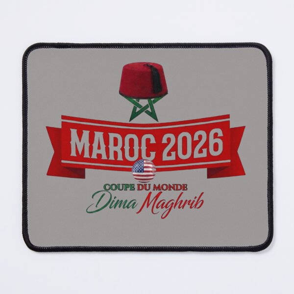 Item preview, Morocco 2026 World Cup Supporter Graphic Design designed and sold by NinaCreator.