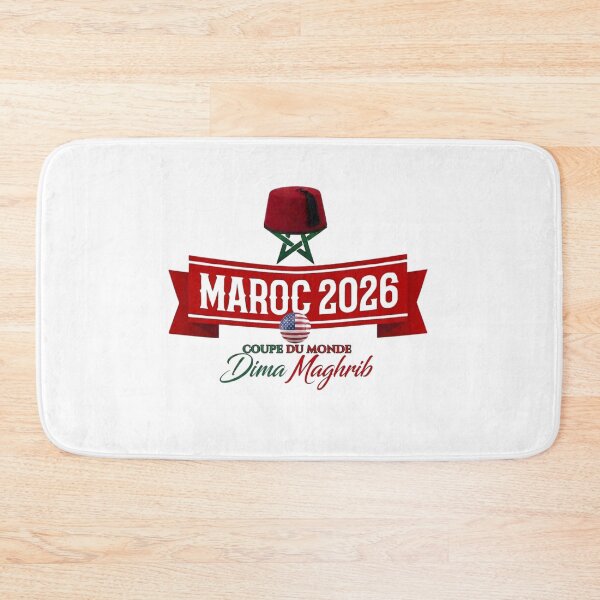 Item preview, Morocco 2026 World Cup Supporter Graphic Design designed and sold by NinaCreator.