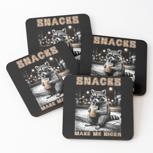 Item preview, Snacks Make Me Nicer designed and sold by EnchantedOwl.