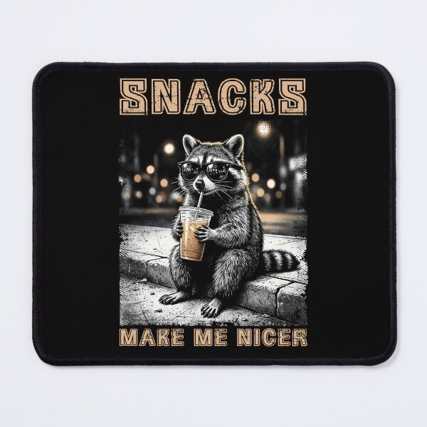 Item preview, Snacks Make Me Nicer designed and sold by EnchantedOwl.