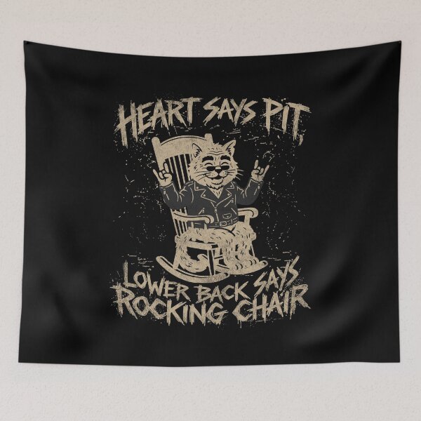 Item preview, Heart Says Pit, Lower Back Says Rocking Chair. #2 designed and sold by EunsooLee.