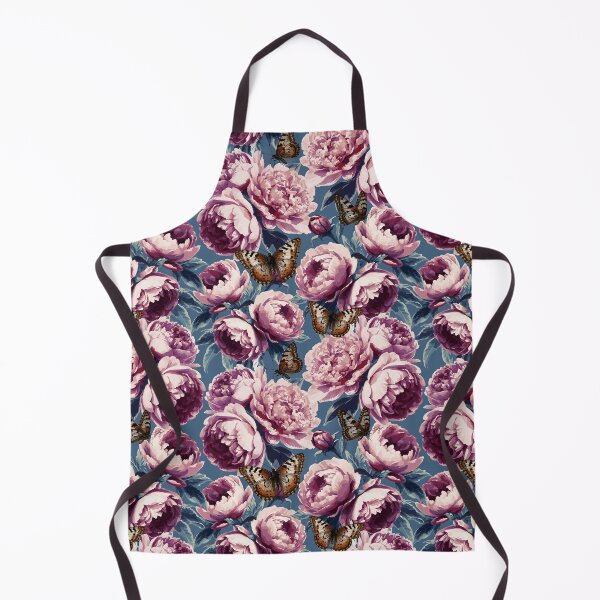 Item preview, Vintage Chic Floral - dark blue designed and sold by elenabdesigns.