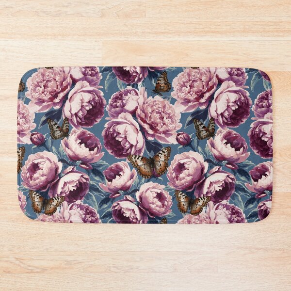 Item preview, Vintage Chic Floral - dark blue designed and sold by elenabdesigns.