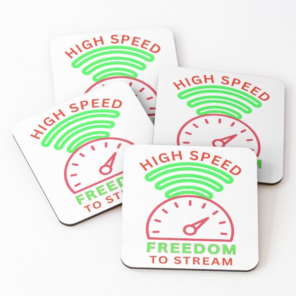 Item preview, High speed, freedom to stream designed and sold by FiberatWorkTechs.