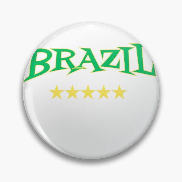 Item preview, Brazil Football Gold Stars Vintage Jersey designed and sold by KAWAII STUDIO NB.