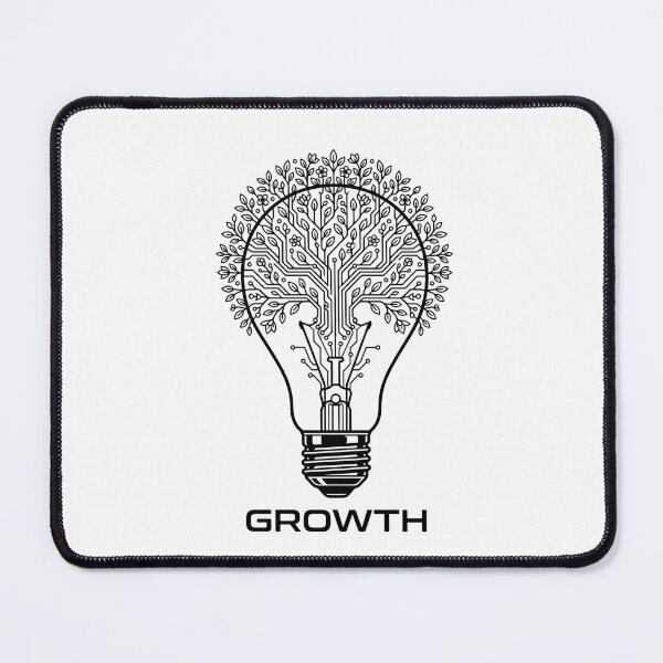 Item preview, Minimalist Tech Botany Lightbulb Growth Electronic Shirt designed and sold by Mr-wow.