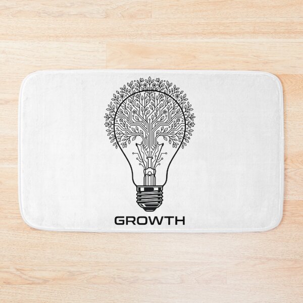 Item preview, Minimalist Tech Botany Lightbulb Growth Electronic Shirt designed and sold by Mr-wow.
