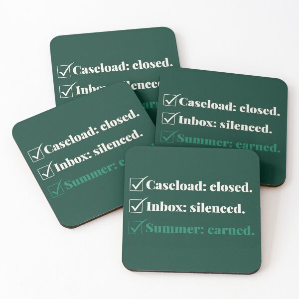 Item preview, Inbox Silenced Summer Earned School Psychologist designed and sold by 2SDFromFine.
