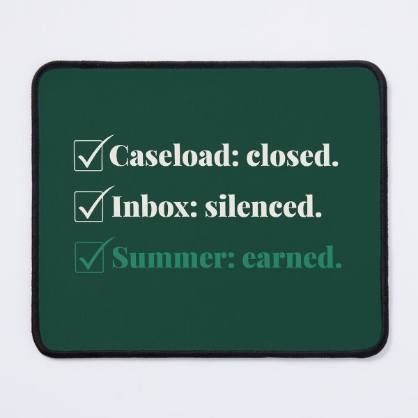 Item preview, Inbox Silenced Summer Earned School Psychologist designed and sold by 2SDFromFine.