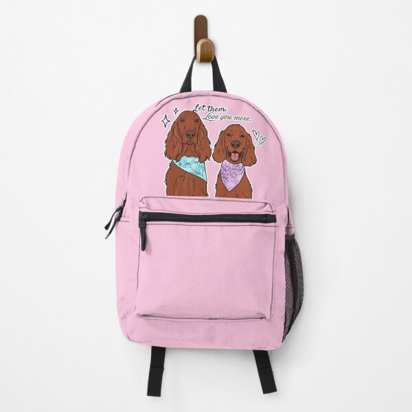 Item preview, Irish Setter Let Them Love You More Cute Dog Illustration designed and sold by Blupunk.