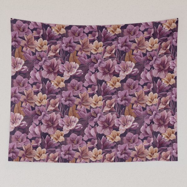 Item preview, Delicate Amaryllis Texture  - Birth Flower Pattern   - Birthday Gifts For Husband designed and sold by RoyalStarsPatts.