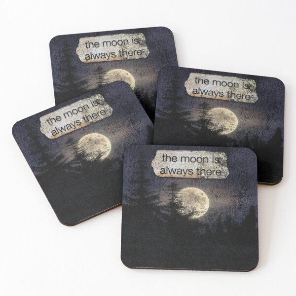 Item preview, The Moon is always there. designed and sold by urturningviolet.