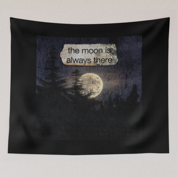 Item preview, The Moon is always there. designed and sold by urturningviolet.